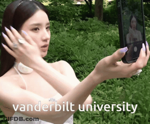 Woman Taking Selfie Vanderbilt University GIF
