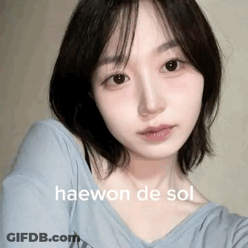 Woman Taking Selfie With Caption GIF