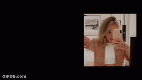 Woman Taking Selfie With I Am A Carpenter GIF