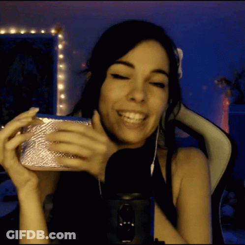 Woman Taking Selfie With Phone GIF