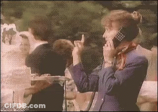 Woman Talking On Cell Phone And Thumbs Up GIF