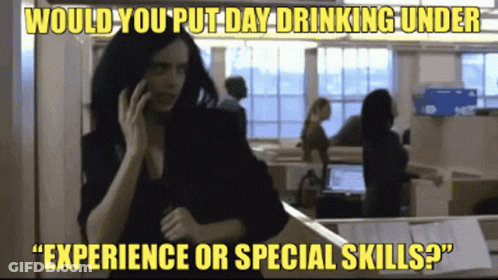 Woman Talking On Cell Phone Would You Put Day Drinking Under GIF