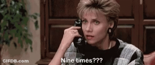 Woman Talking On Cell Phone GIF