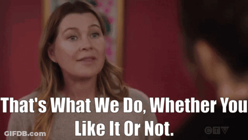 Woman Talking Saying That's What We Do GIF