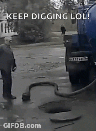 Woman Talking Through Fence Says You Can Thank Me With A Beer GIF