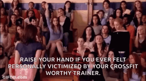 Woman Talking To Crowd GIF
