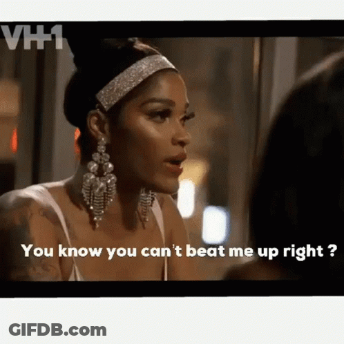 Woman Talking To TV Woman GIF