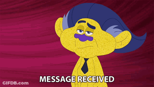 Woman Telling Man You Had That On The Tip Of Your Tongue GIF