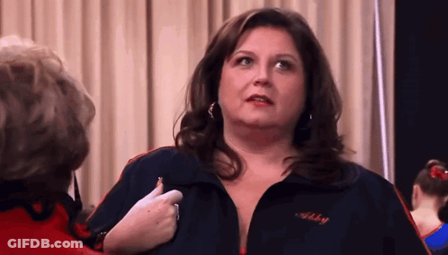 Woman Tells Girl Get Your Finger Out Of My Face GIF
