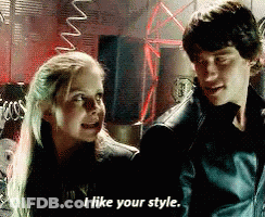 Woman Tells Man I Like Your Style GIF