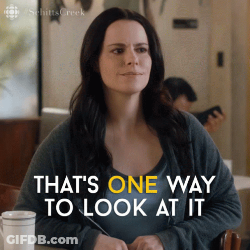 Woman That's One Way To Look At It GIF