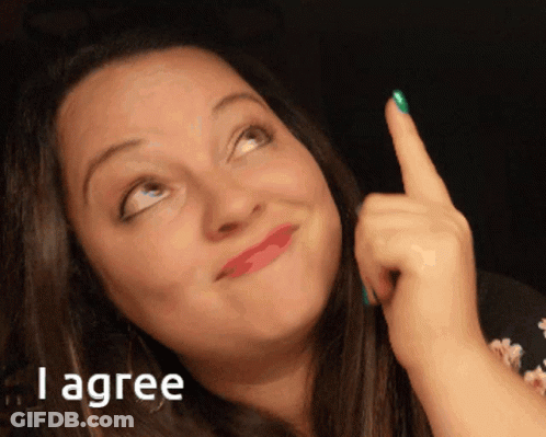 Woman Thumbs Up I Agree GIF