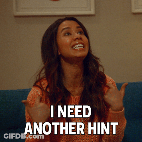 Woman Thumbs Up Saying I Need Another Hint GIF