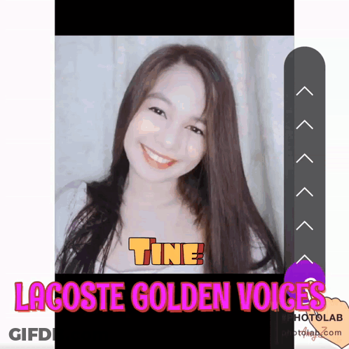 Woman Tine Lacoste Golden Voices GIF