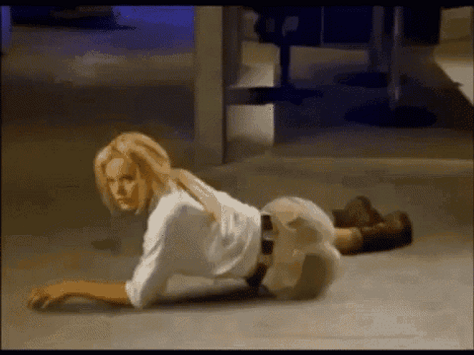 Woman To Lion Morph GIF