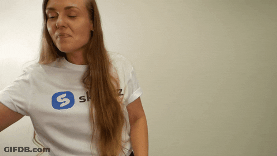 Woman Tried Out Prosecco GIF