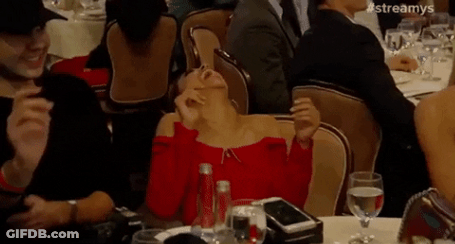 Woman True Dat Laughing Clapping GIF