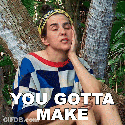 Woman Under Tree Hand On Face You Gotta Make GIF