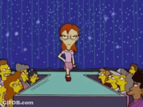 Woman Walking Runway Trendizisst GIF