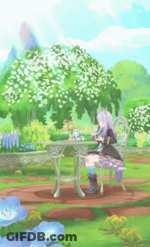 Woman Walking Through Lightning Field GIF