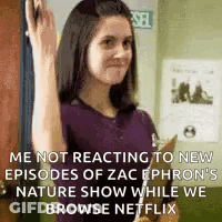 Woman Waving Hand And Holding Book GIF