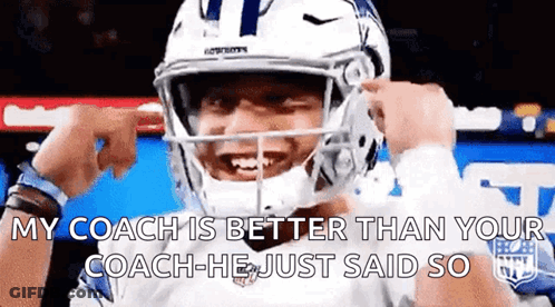 Woman Wearing Blue Headband Saying That's What I'm Talking About GIF