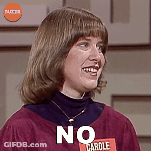 Woman Wearing Carole Name Tag GIF