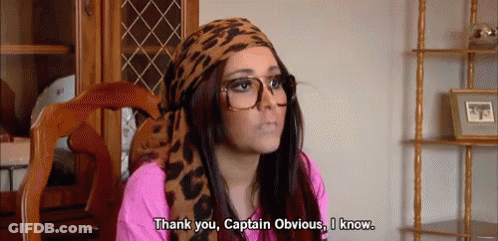 Woman Wearing Glasses And Leopard Scarf Saying Thank You Captain Obvious GIF