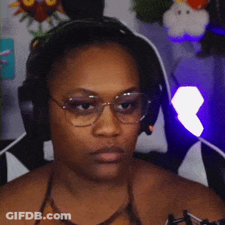 Woman Wearing Headphones And Glasses GIF