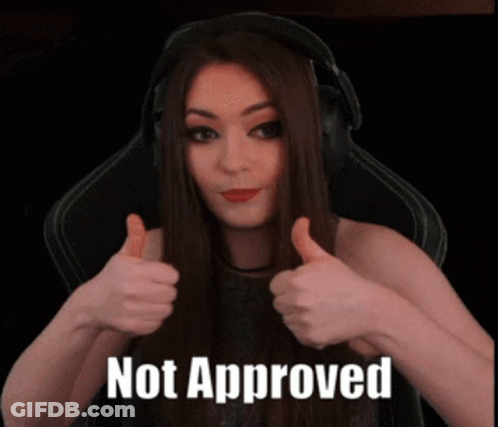 Woman Wearing Headphones Giving Thumbs Up GIF