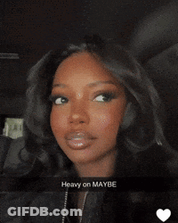 Woman Wearing Headphones With Heavy On Face GIF