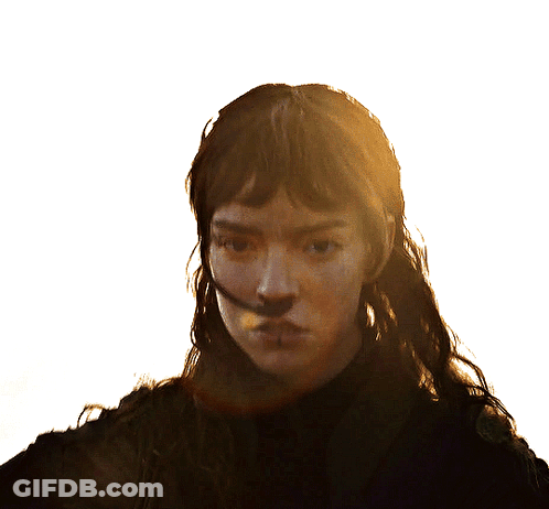 Woman Wearing Headset Looking At Camera GIF