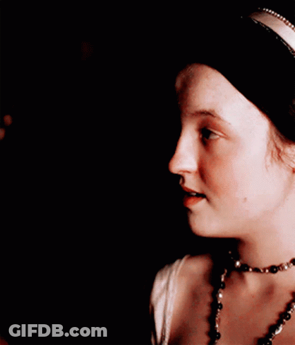 Woman Wearing Necklace And Red Headband GIF