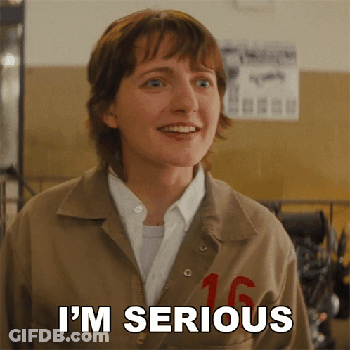 Woman Wearing Number 16 Jacket GIF