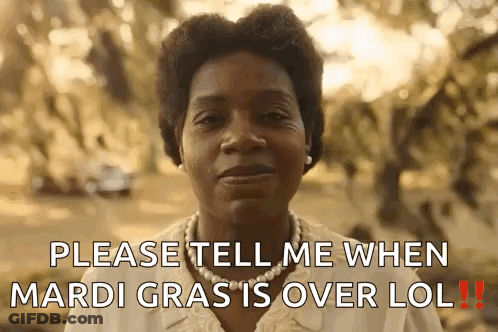 Woman Wearing Pearl Necklace Making Funny Face GIF