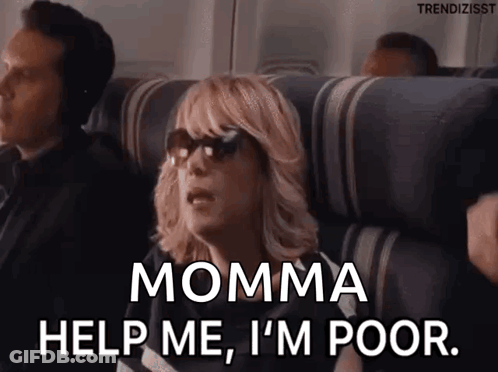 Woman Wearing Sunglasses Sitting On Plane Saying Help Me GIF