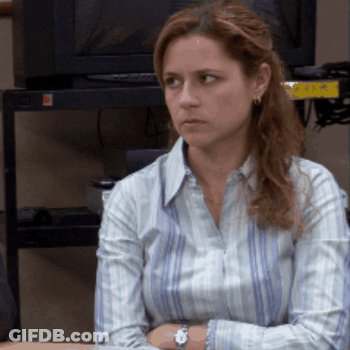 Woman Wearing Watch Sits In Front Of Television GIF
