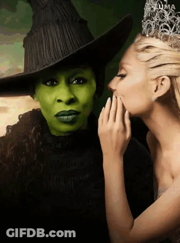 Woman Whispering Into Ear Crown Uma GIF