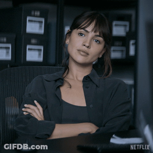 Woman With Arms Crossed Asking If You Believe That GIF
