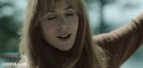 Woman With Arms Outstretched Eyes Closed GIF
