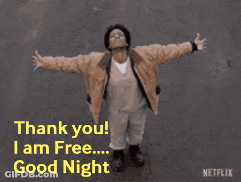 Woman With Arms Outstretched Netflix Ad GIF