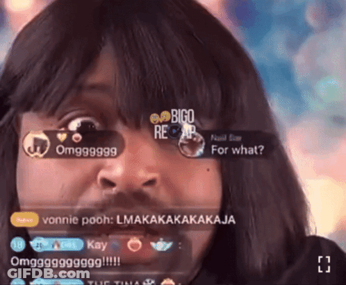 Woman With Bigo Replay GIF