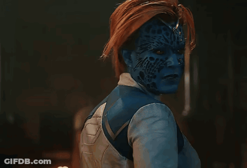 Woman With Black Jacket Close Up GIF