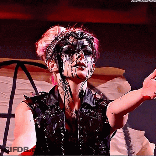 Woman With Black Paint On Face #Thenextbigthing GIF