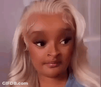 Woman With Blonde Hair GIF