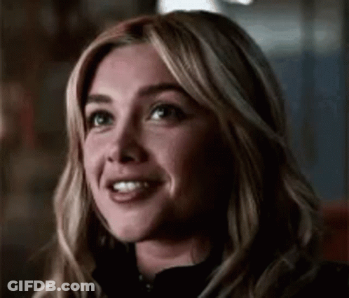 Woman With Blonde Hair And Black Jacket GIF