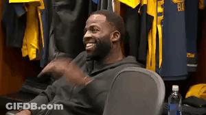 Woman With Blonde Hair Smiling Laughs GIF