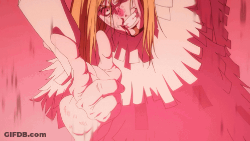 Woman With Blood On Face Giving Thumbs Up GIF