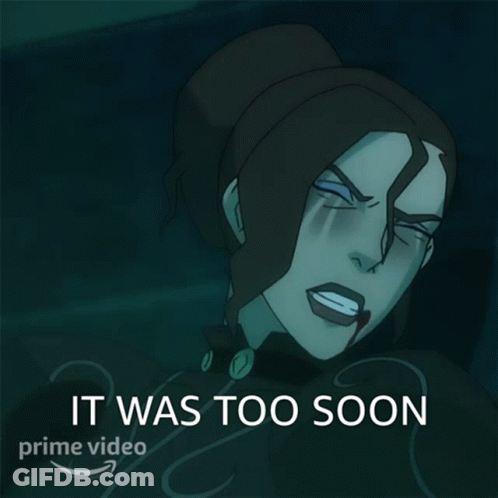 Woman With Blood On Face It Was Too Soon GIF