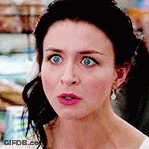 Woman With Blue Eyes Close Up GIF